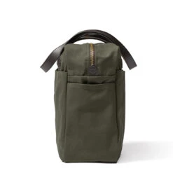 Filson Tote Bag With Zipper Otter Green -Clothing Store 21277 4