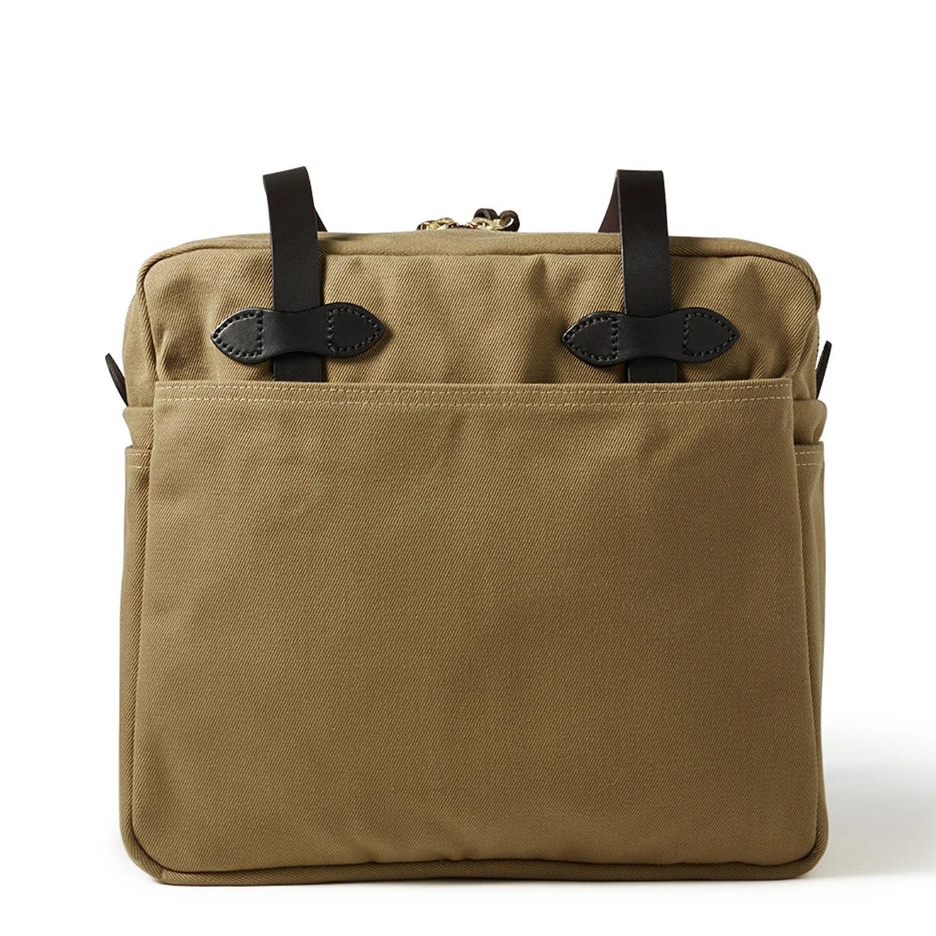 Filson Tote Bag With Zipper Tan 4 Filson Tote Bag With Zipper Tan - Image 2