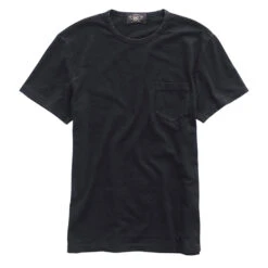 RRL By Ralph Lauren Pocket T-Shirt Black Indigo