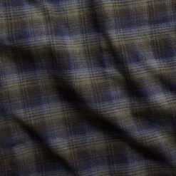 RRL By Ralph Lauren Plaid Brushed Workshirt Green / Blue -Clothing Store 22192 3