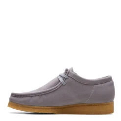 Clarks Originals Wallabee Vegan Shoes Grey 13 Clarks Originals Wallabee Vegan Shoes Grey -Clothing Store 23596 5