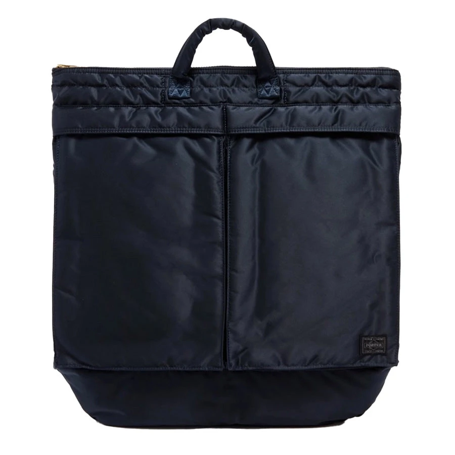 Porter-Yoshida And Co Tanker 2-Way Helmet Bag Iron Blue 2 Porter-Yoshida And Co Tanker 2-Way Helmet Bag Iron Blue