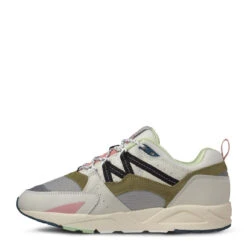 Karhu Fusion 2.0 Trainers Lily White / Green Moss -Clothing Store 26110 4