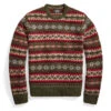 RRL By Ralph Lauren Fairisle Crew Pullover Sweater Fairisle Multi -Clothing Store 27230 1