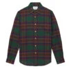 Portuguese Flannel Otton Shirt Green / Red / Blue / Orange -Clothing Store 27302 1