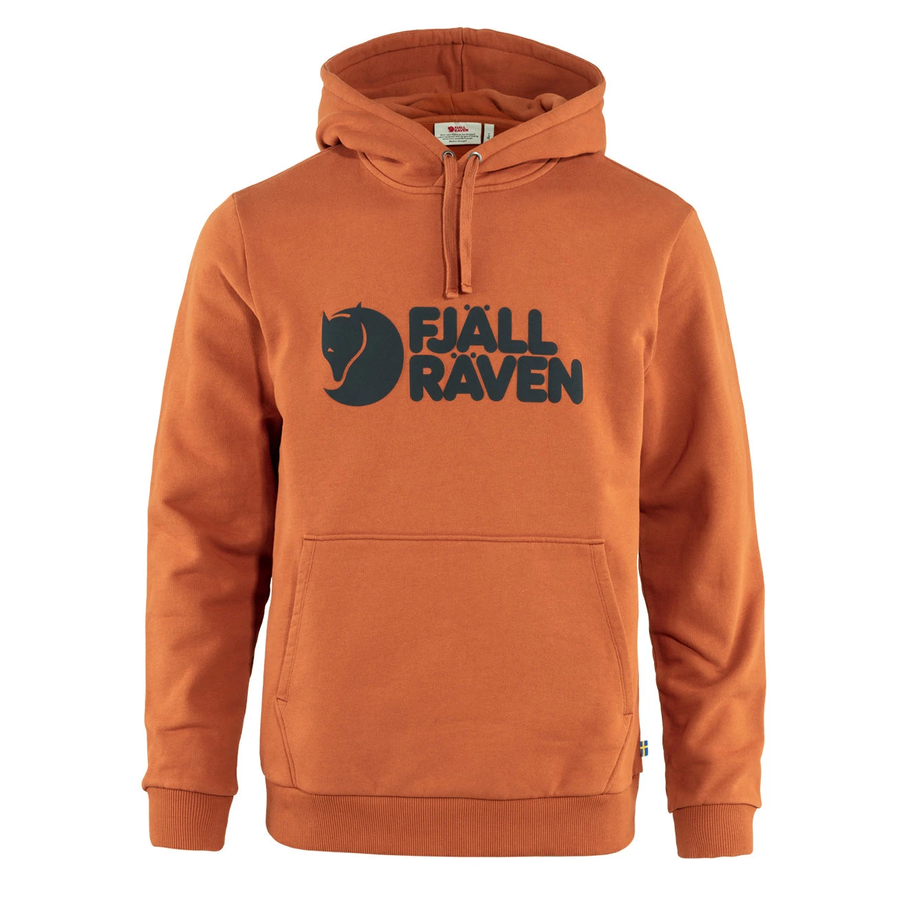 Fjallraven Logo Hoodie Terracotta Brown 3 Fjallraven Logo Hoodie Terracotta Brown