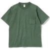 Jackman Dotsume Pocket Tee Ash Green -Clothing Store 27824