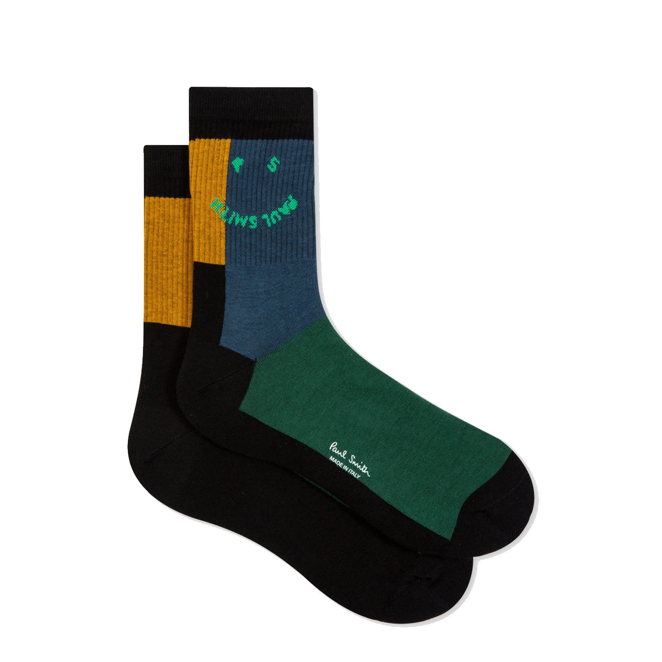 Paul Smith Block Colour Happy Socks Black 3 Paul Smith Block Colour Happy Socks Black