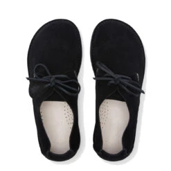 Yogi Johnny Marr Rishi Suede Shoe Black Mono -Clothing Store 28627 2