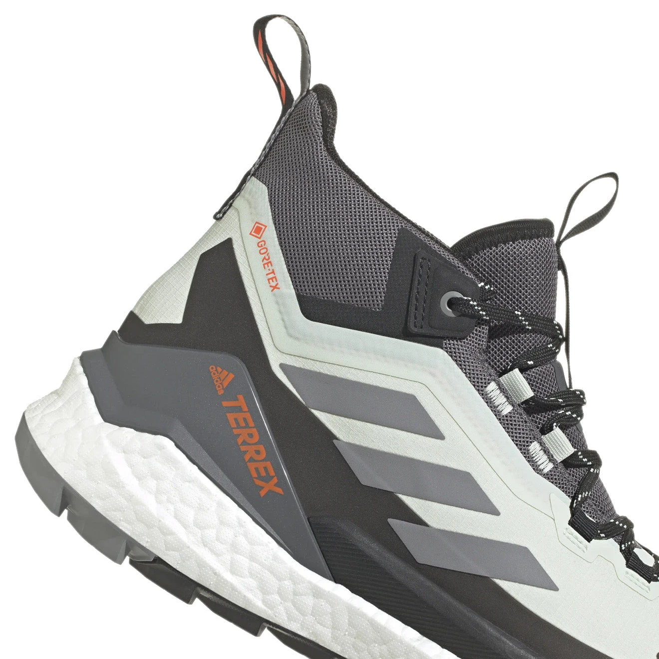 Adidas Terrex Free Hiker 2 Gore-Tex Hiking Shoes Linen Green / Grey Three / Impact Orange 9 Adidas Terrex Free Hiker 2 Gore-Tex Hiking Shoes Linen Green / Grey Three / Impact Orange - Image 7