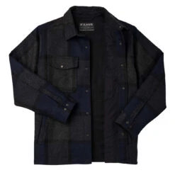 Filson Mackinaw Jac Shirt Navy Charcoal Plaid -Clothing Store Filson Mackinaw Jac Shirt Navy Charcoal Plaid 27543 3