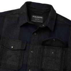 Filson Mackinaw Jac Shirt Navy Charcoal Plaid -Clothing Store Filson Mackinaw Jac Shirt Navy Charcoal Plaid 27543 4