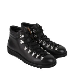 Fracap M127 Double Collar Boot Black -Clothing Store Fracap M127 Double Collar Boot Black 23177 06