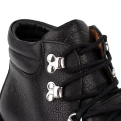 Fracap M127 Double Collar Boot Black -Clothing Store Fracap M127 Double Collar Boot Black 23177 09