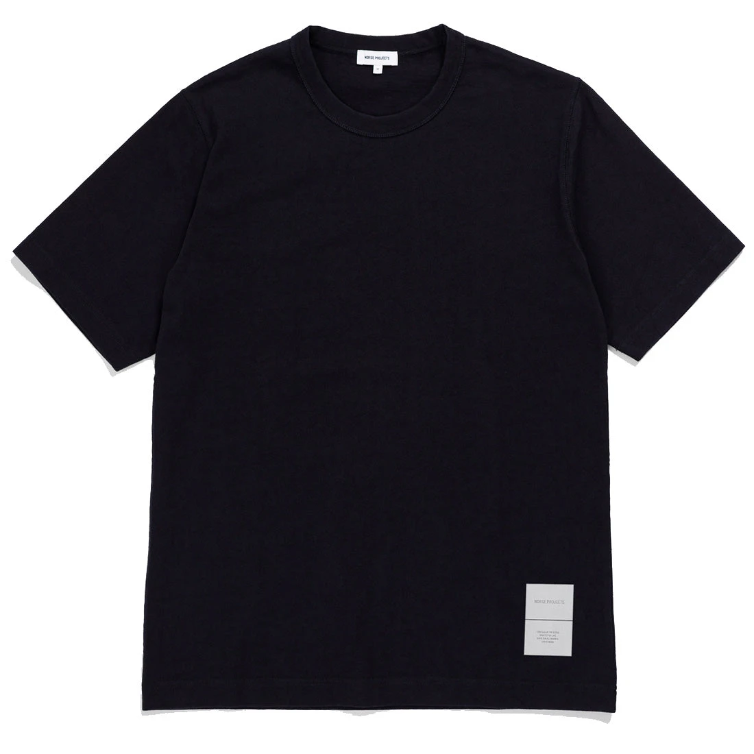 Norse Projects Holger Tab Series SS T-Shirts Dark Navy 3 Norse Projects Holger Tab Series SS T-Shirts Dark Navy
