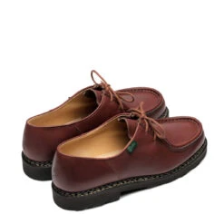 Paraboot Michael Shoe Smooth Brown Leather -Clothing Store Paraboot Michael Shoe Smooth Brown Leather 27056 3