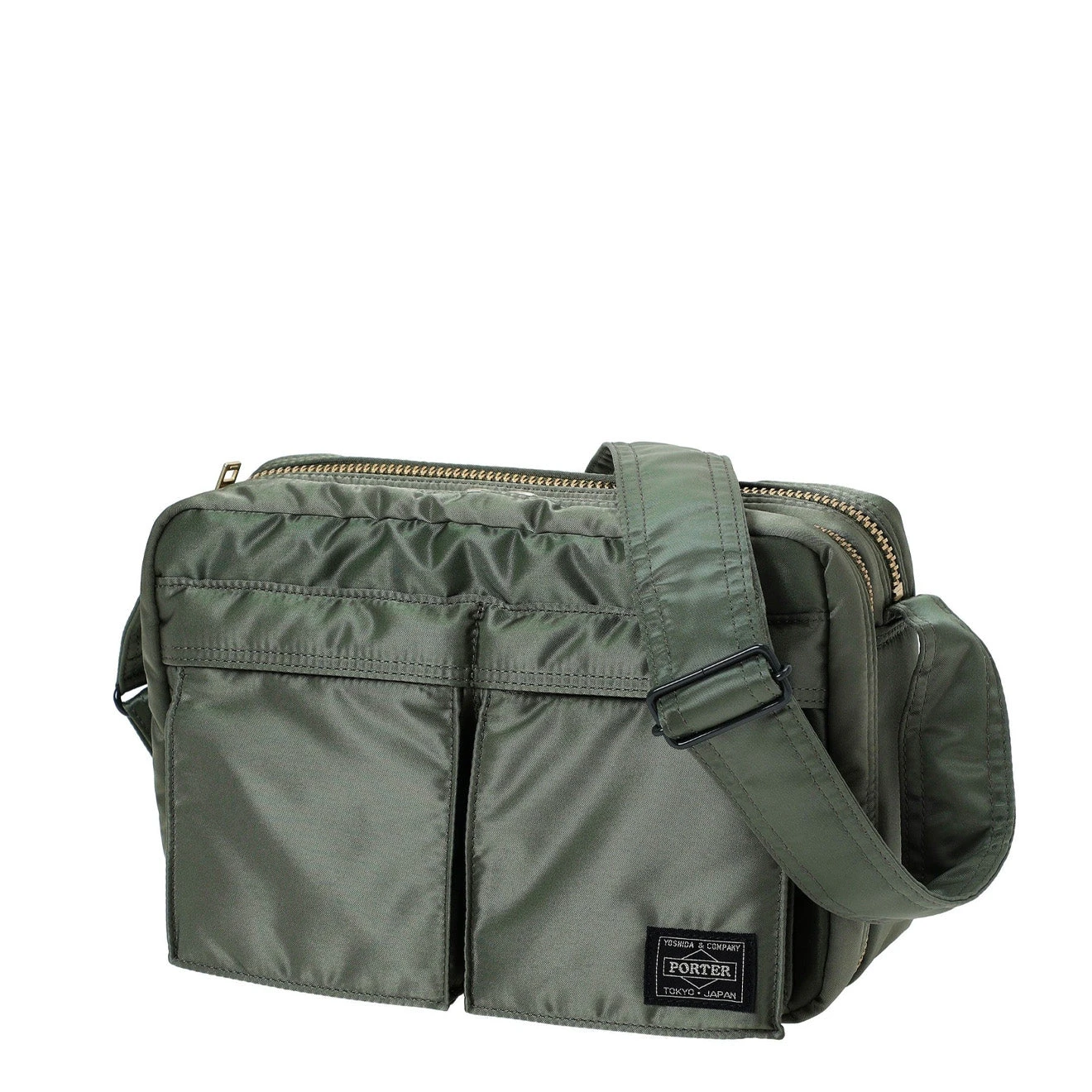 Porter-Yoshida And Co Tanker S Shoulder Bag Sage Green 3 Porter-Yoshida And Co Tanker S Shoulder Bag Sage Green
