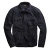 RRL By Ralph Lauren Workshirt Sweater Navy / Black -Clothing Store RRL By Ralph Lauren Workshirt Sweater Navy Black 18589 1