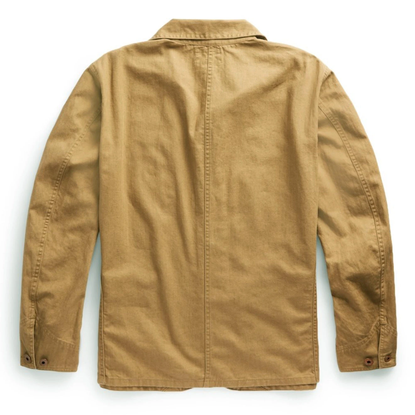 RRL By Ralph Lauren Linen-Cotton Herringbone Chore Jacket Khaki 4 RRL By Ralph Lauren Linen-Cotton Herringbone Chore Jacket Khaki - Image 2
