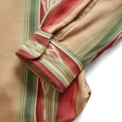 RRL By Ralph Lauren Southwestern Jacquard Workshirt RI-494 Tan / Multi -Clothing Store RRL by Ralph Lauren Southwestern Jacquard Workshirt RI 494 Tan Multi 26710 4