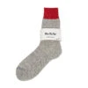 RoToTo Double Face Socks Red / Light Grey -Clothing Store RoToTo Double Face Socks Red Light Grey RoToTo 1658777953
