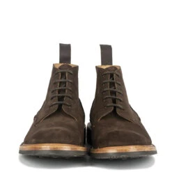 Trickers Evedon Chukka Boot Cafe Repello Suede -Clothing Store Trickers Evedon Chukka Boot Cafe 05