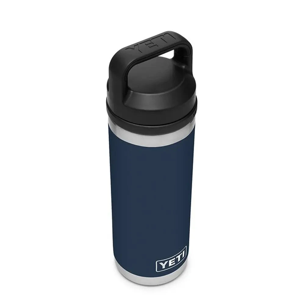YETI Rambler 18oz Bottle Chug Navy 4 YETI Rambler 18oz Bottle Chug Navy - Image 2