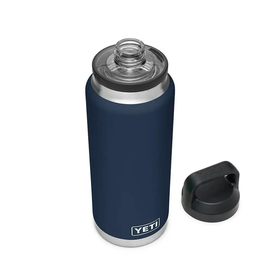 YETI Rambler 36oz Bottle Chug Navy 4 YETI Rambler 36oz Bottle Chug Navy - Image 2